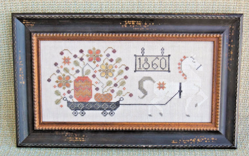 Harvest delivery cross stitch - delivery,