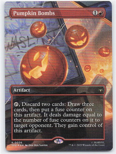 Pumpkin bombs magic mtg - pumpkin,