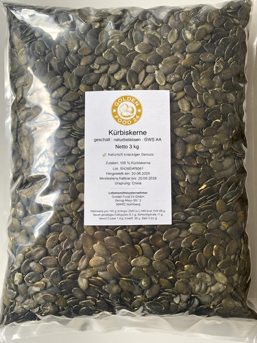 Semi zucca sbucciati - 3, kg