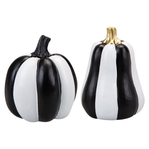 Zucca halloween bianco - bianco, nero