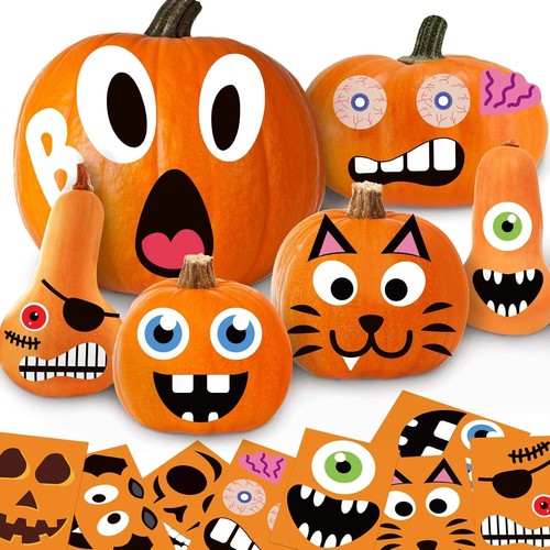 Kit decorazione zucca - decorazione, zucca,