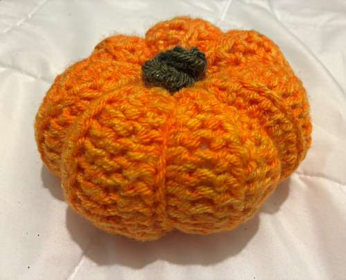 Decorazione zucca filato