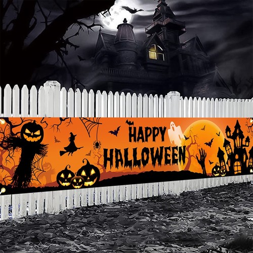 Striscione happy halloween - striscione, da