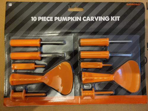 Kit intaglio zucca halloween - intaglio,