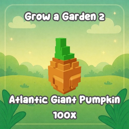 100x zucca gigante - gigante, atlantica