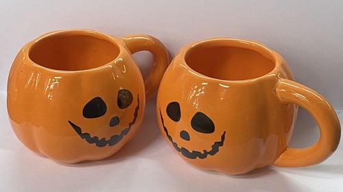 Tazza mug zucca ceramica - mug,