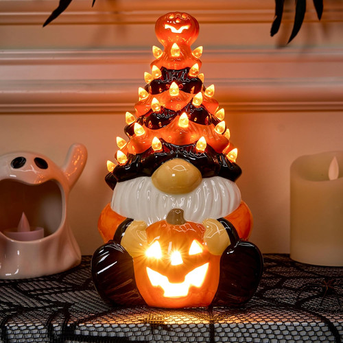 Albero ceramica zucca - in, gnomo