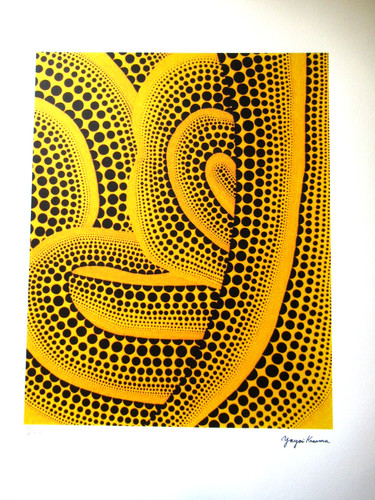 Yayoi kusama litografia - yayoi, kusama: