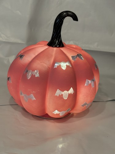 Zucca rosa illumina con