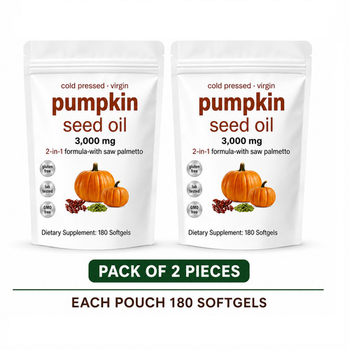 Olio semi zucca con - semi, di